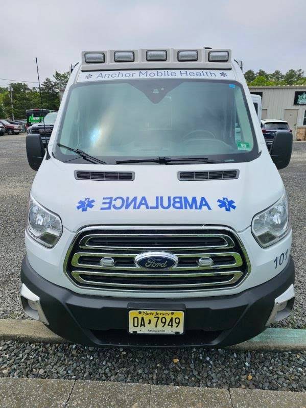 Anchor Mobile Health ambulance, front view