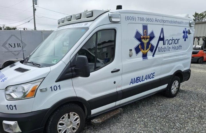 Anchor Mobile Health ambulance